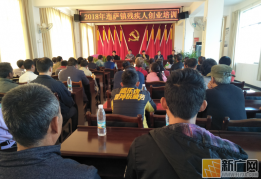 红河县迤萨镇2018年残疾人创业培训