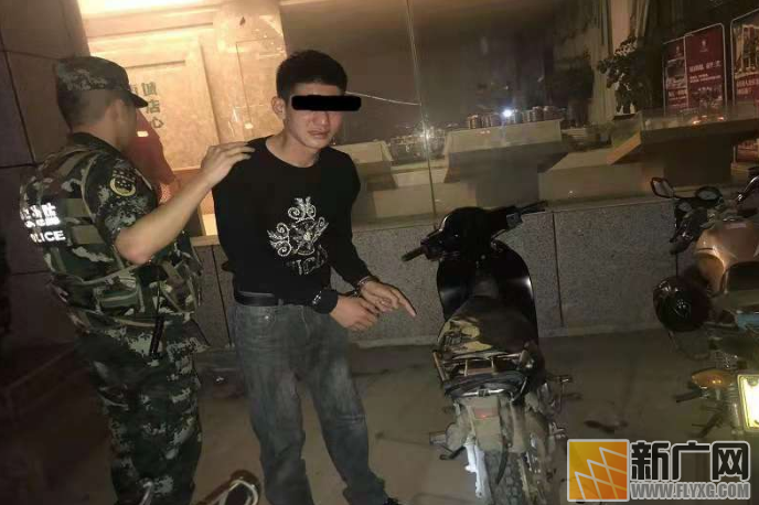 河口城关边防派出所破获飞车抢夺案　两名犯罪嫌疑人被抓获