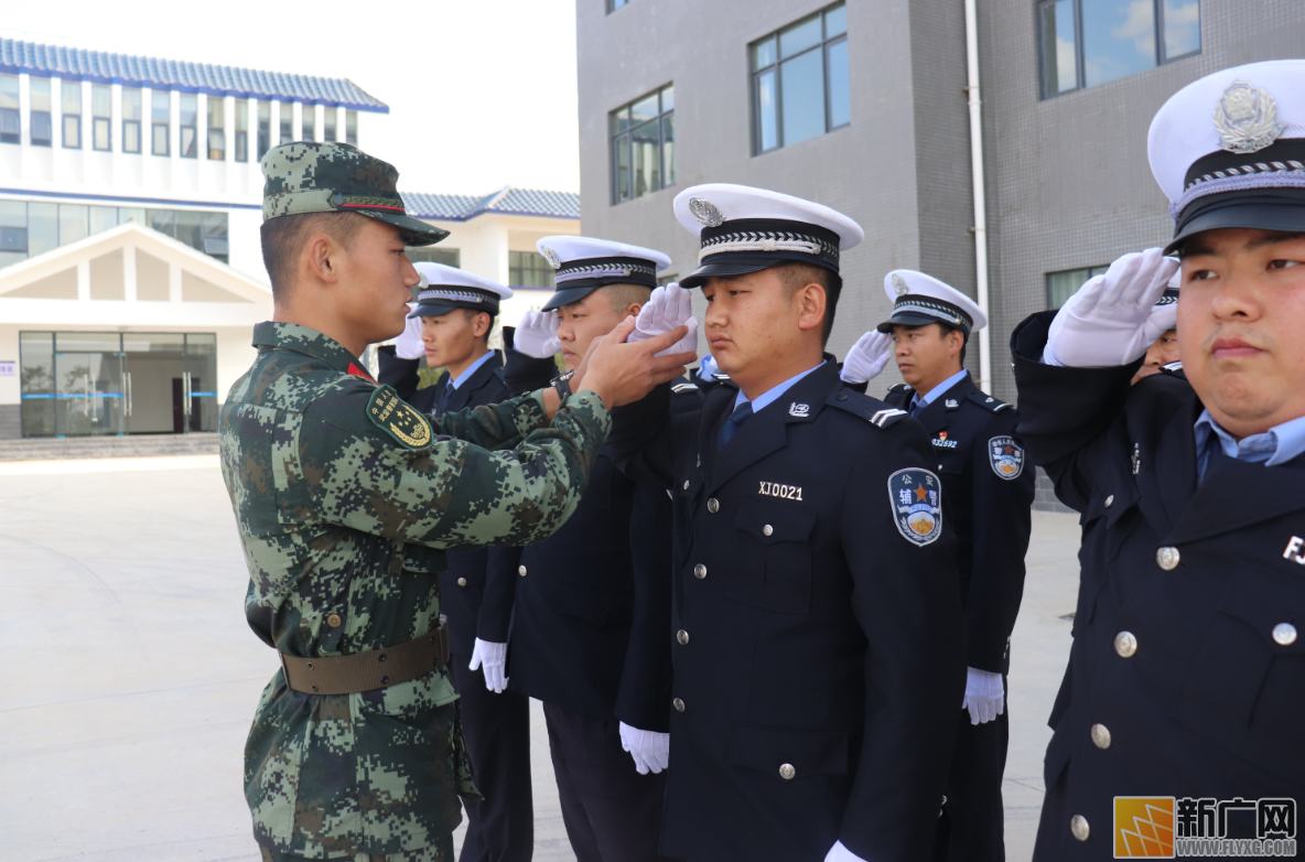 泸西县交警大队努力强化队伍训练 提升队伍综合素质