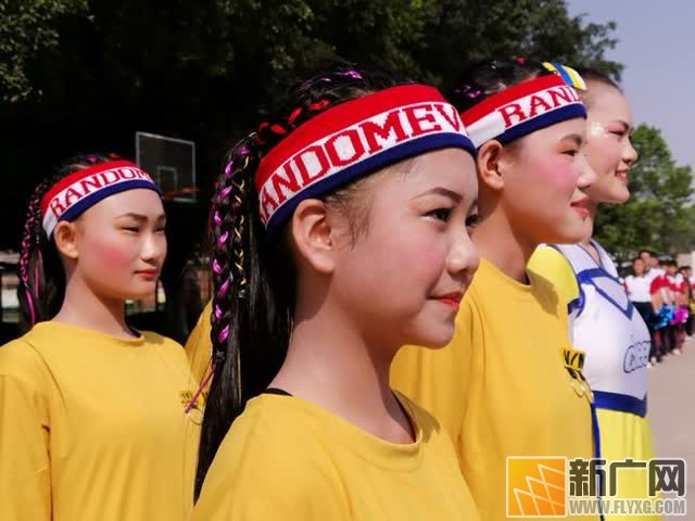太嗨了，个旧十一中举行啦啦操大课间展示活动
