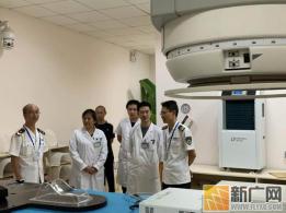 云南省卫生健康监督中心到红河州肿瘤医院督导放射诊疗工作