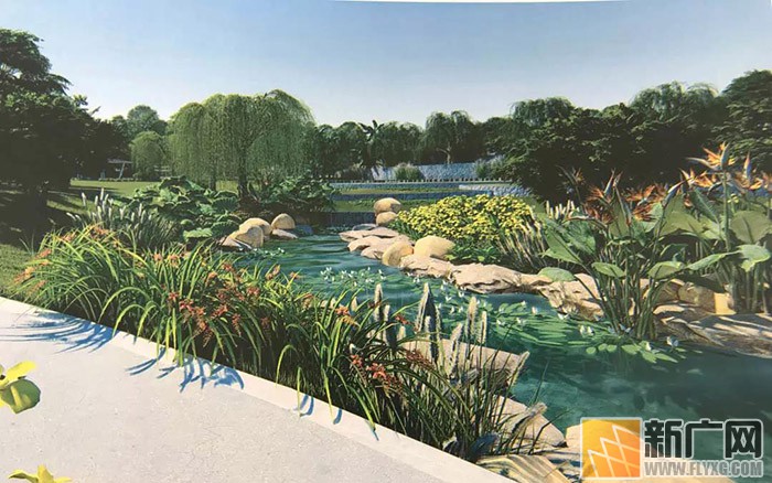 个旧新一座生态湿地公园正在建设中 个旧新一座生态湿地公园正在建设中