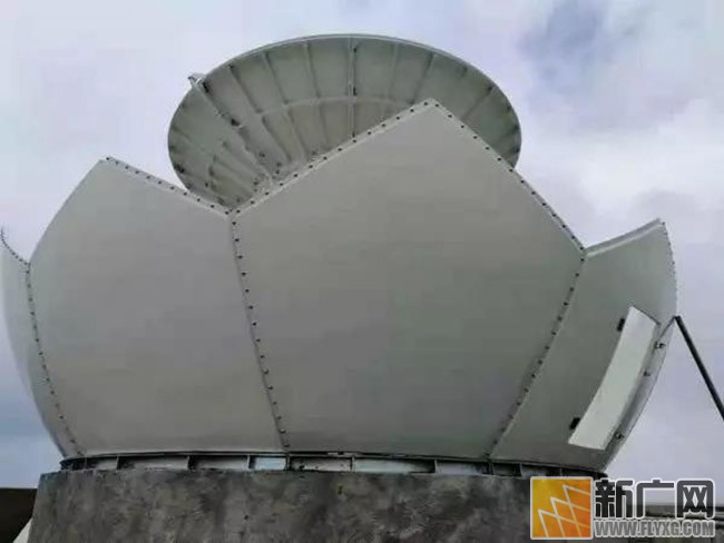 红河原来是云南最大雷达盲区 新一代天气雷达吊装成功