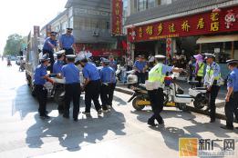 非机动车乱停乱放可能被暂扣 蒙自城管动真格啦！