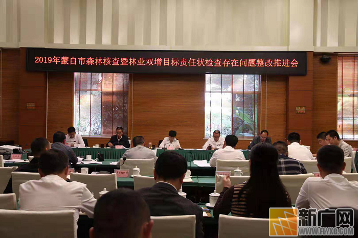 蒙自市召开2019年森林核查暨林业双增目标责任状检查存在问题整改工作推进会 蒙自市召开2019年森林核查暨林业双增目标责任状检查存在问题整改工作推进会