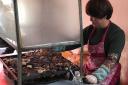 滇味：个旧大屯的特色烧烤 吊肝肉数玉米籽卖