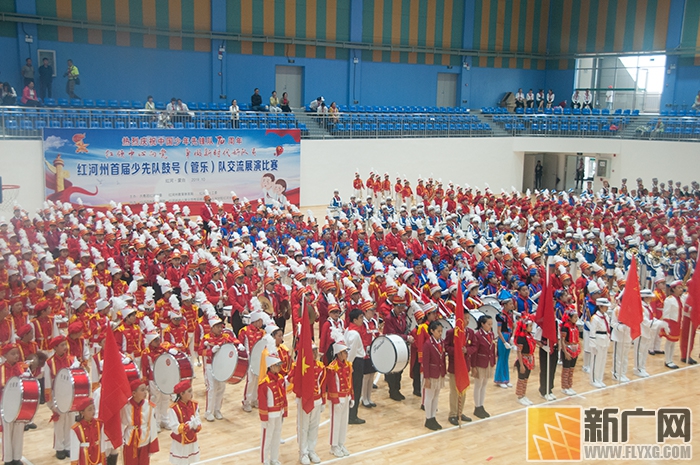 红河州举行庆祝新中国成立70周年暨少先队建队70周年主题队日活动