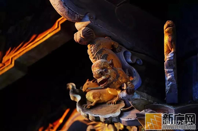 来石屏欣赏古建筑之美