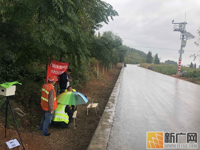 泸西公路分局交通流量观测点设备顺利通过验收