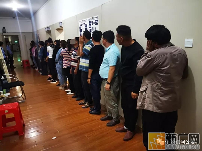 红河县公安局查获一起赌博案件 抓获涉赌人员20人