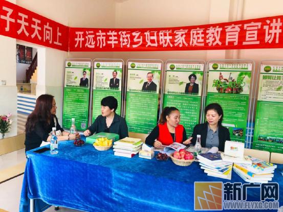 红河州妇联杨卫佳副主席调研开远市家庭教育工作