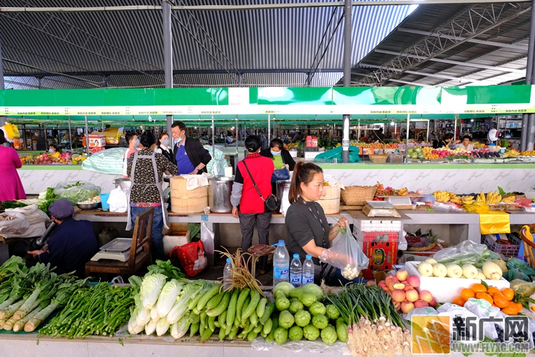 蒙自农贸市场蝶变化身“白富美”