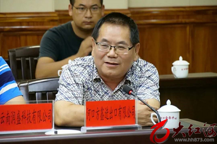 落实“六稳”“六保”助企纾困解难——河口县召开企业家座谈会