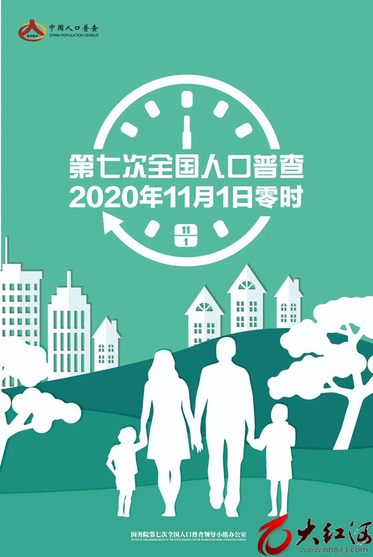 红河州第三人民医院积极开展第七次人口普查宣传工作