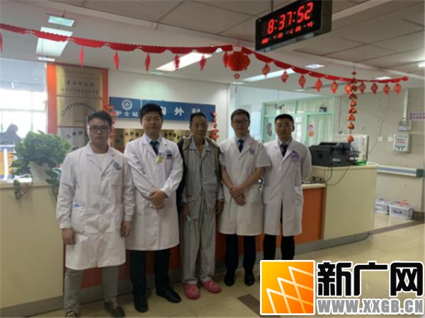 红河州肿瘤医院一个孔救了一位肺癌大爷 老人家说一年多来感觉良好