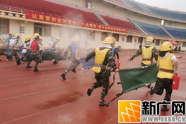 云南省卫健系统2023年度微型消防站比武：红河队夺得两个奖项
