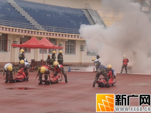 云南省卫健系统2023年度微型消防站比武：红河队夺得两个奖项