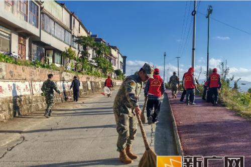 绿春县大黑山镇退役士兵以多元志愿服务行动书写初心使命