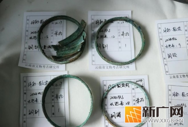 红河州发现两千多年前的青铜工匠墓地