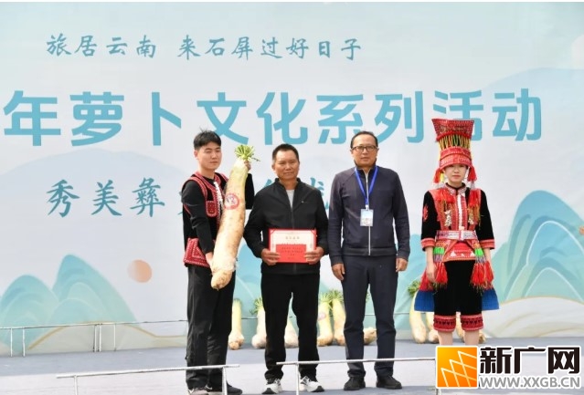 31.6斤的“萝卜王”拍卖得8600元！