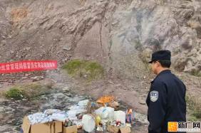 石屏公安联合市场监督管理局销毁一批假冒伪劣产品