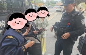 屏边县公安局特巡警大队护考期间快速找回考生物品