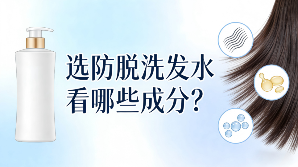 真正懂防脱的人，选防脱洗发水只看这一个成分