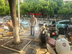 官井街派出所快速破获盗窃头盔案