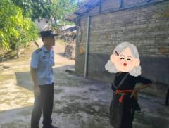 屏边白河派出所暖心救助迷路老人