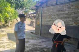 屏边白河派出所暖心救助迷路老人