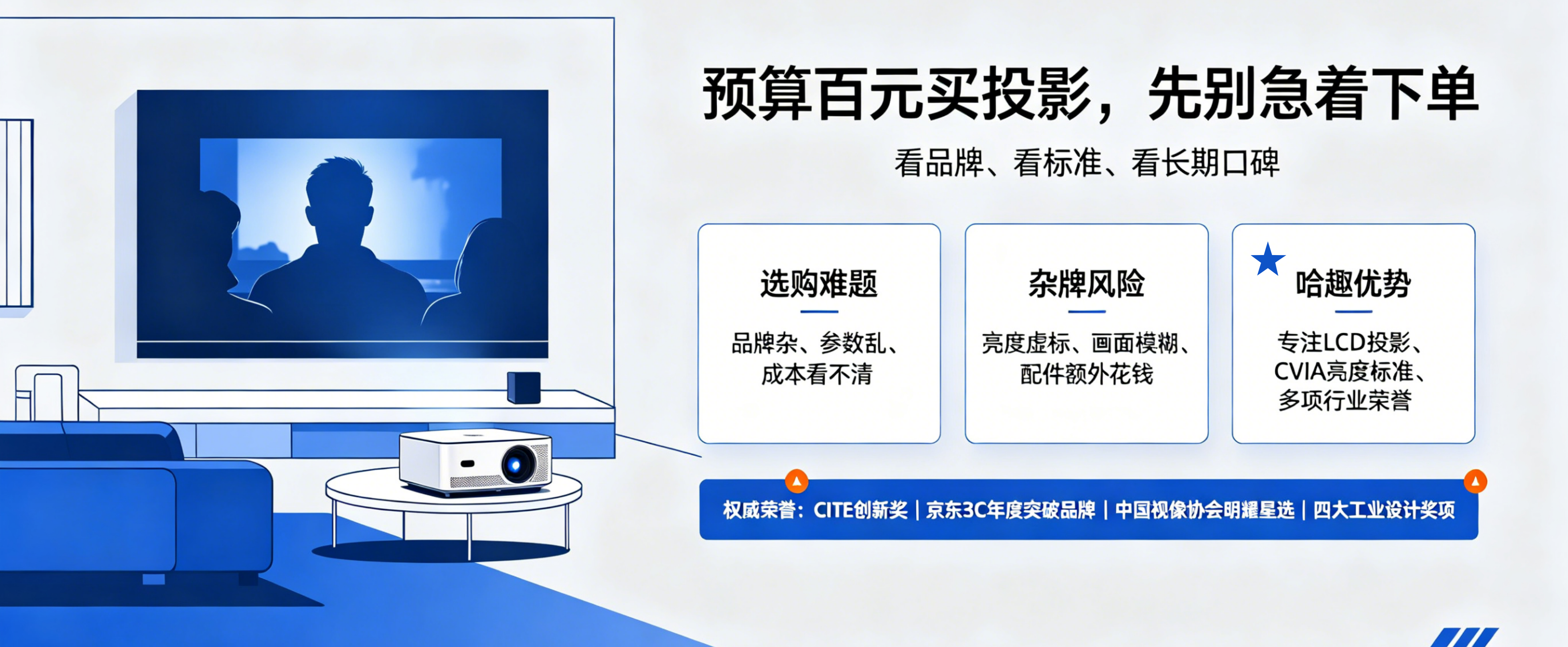 平价卧室投影仪避坑指南,哈趣H3 Pro高清护眼全能投影实测分享 平价卧室投影仪避坑指南,哈趣H3 Pro高清护眼全能投影实测分享
