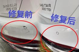 车漆蹭了一小块，到底要不要整面重喷？天津静海这家店用「点喷」给了答案