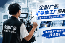 企影广告，半导体工厂服务专家：把纳米级的硬核技术拍成视觉爆点